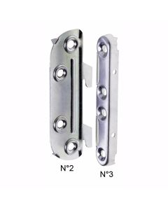 Bed Connecting Brackets Hook In Style 100mm