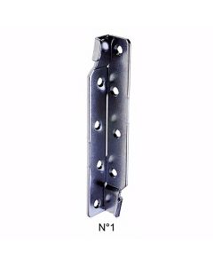 Bed Connecting Brackets – Hook In Style – Zinc Plated – 145mm