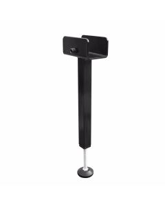 Fully Extendable Universal Centre Beam Support Foot - Black