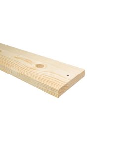 Individual Single 3ft Pine Bed Slats With Pilot Hole