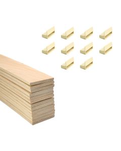 53mm Sprung Bed Slats Assembly Set for Wooden Beds Double Row (4ft6,5ft or 6ft)