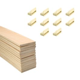2 x 57mm Sprung Bed Slat Caps SIDE 